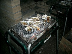 焼き牡蠣